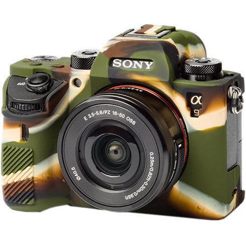 easyCover Silicone Protection Cover for Sony a9, a7III, a7R III (Camouflage) easyCover Silicone Protection Cover for Sony a9, a7III, a7R III (Camouflage)